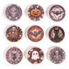 Halloween Marshmallow Toppers, Perfect Hot Cocoa Toppings or Dessert Decorating Candy, Assorted Festive Designs, 9 Count view 2