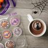 Halloween Marshmallow Toppers, Perfect Hot Cocoa Toppings or Dessert Decorating Candy, Assorted Festive Designs, 9 Count view 3