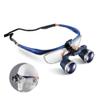 Magnifying Glass,Double Eyes Hands Free Headband Magnifier,Visor Glasses Magnifying-for Dental Medical Surgical,Jewelry Appraisal,Watch Repair and Miniature Engraving(2.5X) view 1