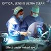 Magnifying Glass,Double Eyes Hands Free Headband Magnifier,Visor Glasses Magnifying-for Dental Medical Surgical,Jewelry Appraisal,Watch Repair and Miniature Engraving(2.5X) view 3