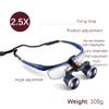 Magnifying Glass,Double Eyes Hands Free Headband Magnifier,Visor Glasses Magnifying-for Dental Medical Surgical,Jewelry Appraisal,Watch Repair and Miniature Engraving(2.5X) view 4