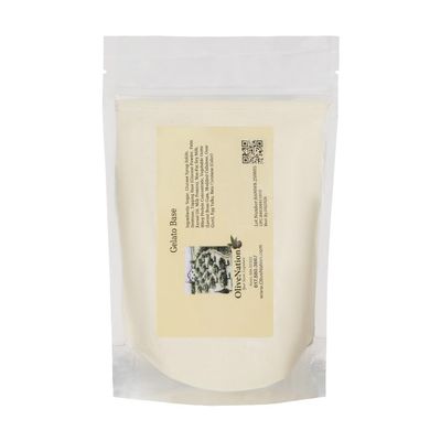 OliveNation Gelato Base - Neutral/Plain Gelato Base Powder with Stabilizers for Hot or Cold Process Prep, Make Creamy Frozen Desserts with High Shelf Stability in Machines or Batch Freezers (8.00oz)