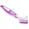 NOENNULL Double Sided False Teeth Cleaning Brush - Portable Denture Toothbrush for Dentures, Partial Plates & Bridges | Soft Denture Cleaner Tool view 3