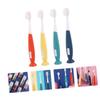 Didiseaon 4pcs Toothbrush for Ages with Soft Bristles Ergonomic Non Slip Handles Comfortable Grip Oral Care Cleaning Teeth view 3