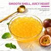 Soeos Passion Fruit Popping Boba Pearls, 1.2kg (2.6 lb), Bursting Boba Passion Fruit Juice Balls for Bubble Tea, Desserts, and Drinks (1 Pack) view 2