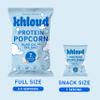 Khloud Protein Popcorn - Olive Oil & Sea Salt - 7g Protein Snacks for Adults & Kids - Flavored Popcorn Made with Real Ingredients & Milk Protein Isolate - Non-GMO, Gluten-Free, Kosher - 1oz, 24ct view 2