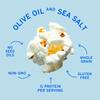 Khloud Protein Popcorn - Olive Oil & Sea Salt - 7g Protein Snacks for Adults & Kids - Flavored Popcorn Made with Real Ingredients & Milk Protein Isolate - Non-GMO, Gluten-Free, Kosher - 1oz, 24ct view 4