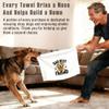 Forest Charge Funny Dog Dad Gift Kitchen Towel - Best Friend Themed Hand Towels for Dog Daddy from Wife or Kids - Unique Puppy Themed Decor for Kitchen & Bathroom, 16x24 Inch view 3