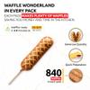 OldSoul Professional Corndog Waffle Mix | GLUTEN FREE & VEGAN | Original Flavour | 30 Lbs | 840 Waffles (30 Lbs, Gluten Free & Vegan) view 2
