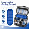 1/2/3/4 pcs Diabetes Ice Packs for Insulated Medication Travel Bag, Small Ice Packs Compatible with Most Insulin Cooler Travel Case, Reusable TSA Approved (Ice Pack Only) (1) view 4