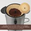 200PCS Coffee Paper Filters for Hamilton Beach 45 Cup Coffee Urn and Hot Beverage Dispenser, Disposable Coffee Filters view 3