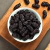 Dried Mulberries in Plastic Jar | Sweet & Tart, Chewy Snack for Travel & Family | No Sugar Added, | Ready to Eat or Brew in Water | 150g (5.3oz) view 2