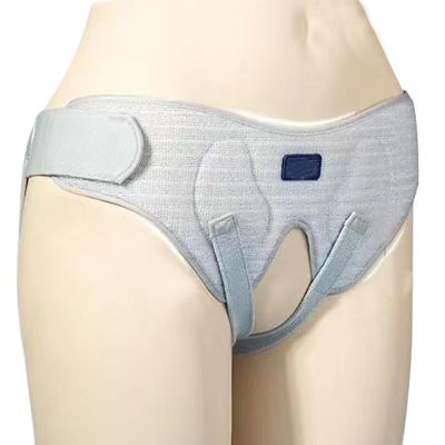 YCKLKF Hernia Belt - Hernia Support Truss for Single/Double - 4 Removable Compression Pads - Pain Relief, Pre and Post Surgery Recovery, Adjustable(Medium)