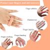 20Pcs Finger Splints with Soft Padding & Hook and Loop - Adjustable Straps for Sprained Broken Fractured Fingers, Washable Reusable Finger Support for Daily Recovery, Toe Spacer for Bunion Correction view 3