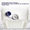 Floor Spin Mop and Bucket Set with 3 Replacement Head Refill,Microfiber Spin Mop, Push-Down Wringing System,Home Floor Cleaning Use,B view 4