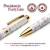 MESMOS High End Luxury Gift for Women, End of Year Teacher Gifts, German-Ink & 1mm Swiss-Tip, Fancy Pens for Women, Appreciation Gifts for Coworkers, Employees & Beautiful Unboxing Experience view 3