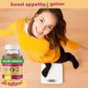 ACTIV PLUS Gainer for Women | 10 clinically Studied Ingredients | Plant Based Vegan Strawberry Flavor | Packaging May Vary | Sugar Free 60 Gummies view 4
