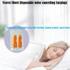 50Pairs Luxury Individually Wrapped Noise Cancelling Hotel Disposable Earplugs For Quiet; Skin Friendly Noise Reduction Travel Sleep Ear Plugs for Sleeping, Swimming,Hearing Safety Protection Earplugs view 2