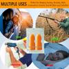 50Pairs Luxury Individually Wrapped Noise Cancelling Hotel Disposable Earplugs For Quiet; Skin Friendly Noise Reduction Travel Sleep Ear Plugs for Sleeping, Swimming,Hearing Safety Protection Earplugs view 4