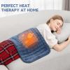 Long Heating Pad for Legs and Back Pain Relief, 33"x17" Electric Heat Wrap with Moist/Dry Option, 6 Heat Settings, Auto Shut-Off, Muscle Recovery Gift for Athletes view 3