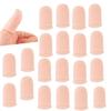 20 Silicone Finger Protectors, Used for preventing Dryness and Cracking, moisturizing Fingers, Protecting Against Finger abrasions, Injuries and Pain, Thumb Protectors view 1