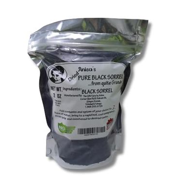 Anisa's Dried Pure Black Sorrel ...From Quite Grande, 2 oz