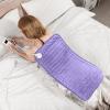 Electric Heating Pad for Cramps and Stomach Pain, 33"x17" Long Heat Wrap for Back and Abdomen, 6 Temperature Levels, Moist Heat & Auto Shut-Off, Gift for Her view 1