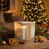 Aeviva Eucalyptus Mint Scented Candle, 7.04oz 40 Hour Burn, Natural Soy Wax with Crackling Wood Wick, Highly Scented Aromatherapy Candle for Stress Relief & Meditation, Gifts for Women & Men view 3