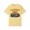 Alaskan Days: Retro Wilderness Cruise Adventure Comfort Colors T-Shirt Butter view 1