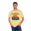 Alaskan Days: Retro Wilderness Cruise Adventure Comfort Colors T-Shirt Butter view 2