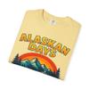 Alaskan Days: Retro Wilderness Cruise Adventure Comfort Colors T-Shirt Butter view 4