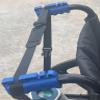 Top Notch Grips, Wheelchair Grips, Oxygen Tank Holder and Tubing Management System, Medical Equipment Organizer, Blue view 4
