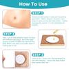 36pcs Castor Oil Organic Cotton Disposable Self-Adhesive Belly Button Patches Pads Replacement Universal Navel Stickers Seepage Resistant Protectors view 3