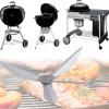 CHICHIYANG One-Touch Charcoal Grill Cleaning System Kit Damper Blades Control Rod 90992 3618 Fit for Weber 18.5" Grill Accessories view 3