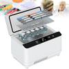Portable Insulin Cooler with Double Layer, Large Capacity Refrigerated Box for Medicine, Rechargeable Constant Temperature 2-8, LCD Display, 3 Batteries Included view 1