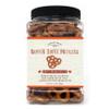 Everton Toffee Maple Brown Butter Flavor Butter Toffee Pretzels, Sweet & Salty Gourmet Pretzel Snack, Small Batch Made & Handcrafted, Crunchy Dessert Treat in 13 oz Gorment Grab Jar view 1