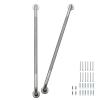 Grab Bars for Shower 2 Pack 32-Inch, Stainless Steel Anti-Slip Safety Shower Handle for Elderly Bathroom Wall Support Handicap Handicap Grab Bars for Seniors, Brushed Nickel view 1