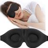 3D Sleep Eye Mask Ultra Soft & Comfortable Light-Blocking Eye Cover for Travel, Sleep, Meditation, and Relaxation view 1