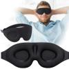 3D Sleep Eye Mask Ultra Soft & Comfortable Light-Blocking Eye Cover for Travel, Sleep, Meditation, and Relaxation view 4