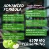 Asumtal Creatine Monohydrate Gummies for Men & Women, Creatine Monohydrate Supplement for Muscle Growth, Strength & Energy Support, Pre Workout Gummies 120 Count Green Apple Flavor view 3