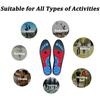 Magnetic Acupressure Insoles for All-Day Comfort Reflexology Massage Therapy for Foot Fatigue, Magnetic Insoles for Shoes, for Men and Women (Black-red, S(Men 4-7/Women 5-8)) view 4
