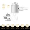 Fuelup GABA 750 mg - 200 Vegan Capsules, Non-GMO, Gluten-Free view 4
