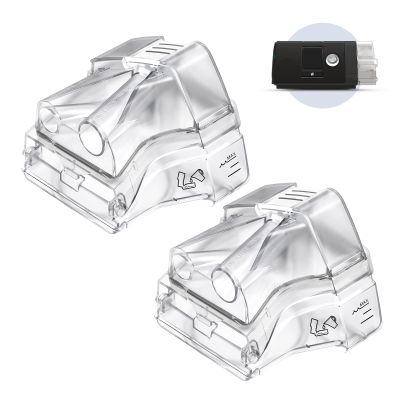 2 Pack Replacement Water Chamber Comparible with Airsense 10 and AirCurve 10, Replacement Humidifier Tank Compatible with S10 Series, CPAP Supplies