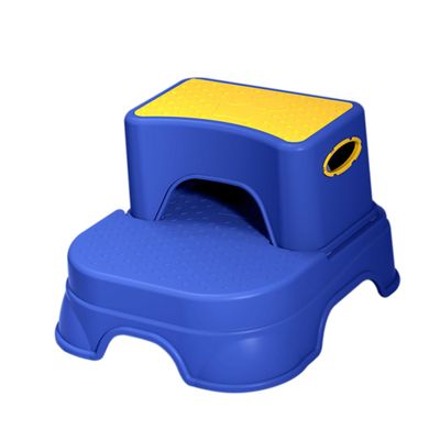 KESYOO Stool Double Non Slip Footstool for Bathroom Use PP Material with Pads Stable and Easy to Clean for Toilet Training and Sink Access