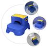KESYOO Stool Double Non Slip Footstool for Bathroom Use PP Material with Pads Stable and Easy to Clean for Toilet Training and Sink Access view 3