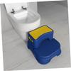KESYOO Stool Double Non Slip Footstool for Bathroom Use PP Material with Pads Stable and Easy to Clean for Toilet Training and Sink Access view 4