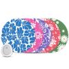10 Pack G7 Adhesive Patches Waterproof & Sweatproof Covers for G7 & Stelo,Non-Glue Central Hypoallergenic & Latex-Free Flexible & Breathable Stelo Overpatch for 15 Days,Vibrant Flowers view 1