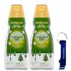 Frosted Sugar Cookie Liquid Coffee Creamer, 32 fl oz Bottles Pack of 2, Sweet Creamy Flavored Creamer with Candy Freezer Bottle Opener Keychain view 1