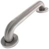 1-1/2" x 12" Grab Bar w/Concealed Snap-On Flange (Satin Finish) view 1