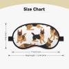 Eye Mask for Sleeping Breathable Light Blocking Sleep Mask German Shepherd Night Blindfold Soft Comfortable Night Eye Sleep Shade Cover for Men Women Eye Cover for Home Nap view 4